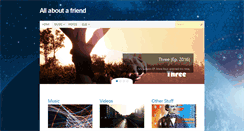 Desktop Screenshot of allaboutafriend.com