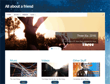 Tablet Screenshot of allaboutafriend.com